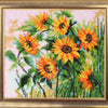 DIY Bead Embroidery Kit "Sunflowers (after O. Darchuk)" 10.6"x12.2" / 27.0x31.0 cm