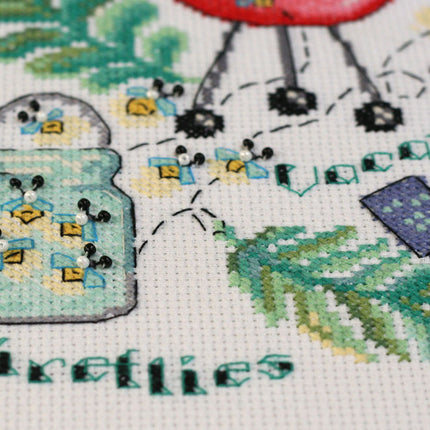 DIY Cross Stitch Kit "Summer delight" 10.6"x13.4"