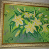 Canvas for bead embroidery "Lily" 11.8"x10.6" / 30.0x27.0 cm