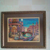 DIY Bead Embroidery Kit "Evening in Seville" 13.8"x10.6" / 35.0x27.0 cm