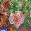 DIY Bead Embroidery Kit "Candy bear"  5.9"x5.9" / 15.0x15.0 cm