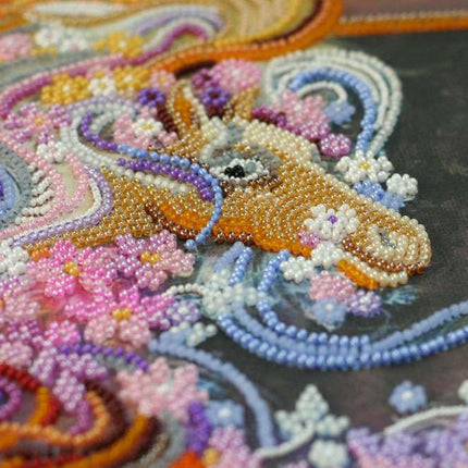 DIY Bead Embroidery Kit "Gait" 11.8"x15.7" / 30.0x40.0 cm