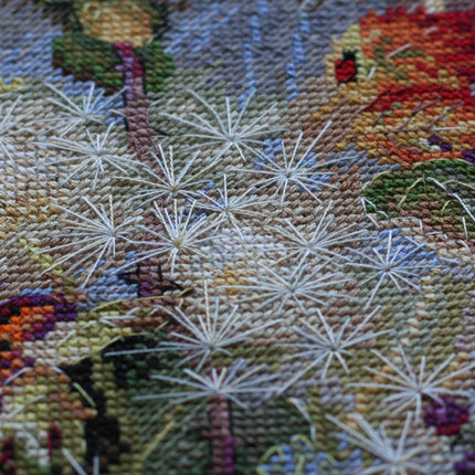 DIY Cross Stitch Kit "Breathing of the Forest" 10.2"x13.0"
