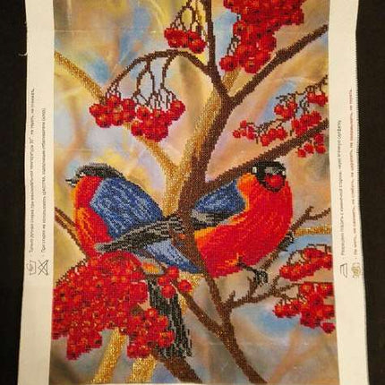 DIY Bead Embroidery Kit "The Rowan Tree" 11.8"x16.9" / 30.0x43.0 cm