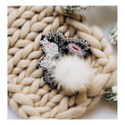 Beadwork kit for creating brooch 