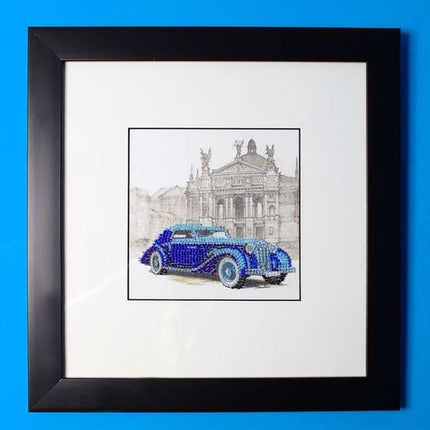 DIY Bead Embroidery Kit "Delage"  5.9"x5.9" / 15.0x15.0 cm