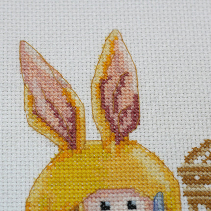 DIY Cross Stitch Kit "Dolly" 9.8"x9.8"