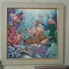 Canvas for bead embroidery "Under the Sea" 11.8"x11.8" / 30.0x30.0 cm