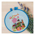 Counted Cross Stitch Kit "Gift with cottages"