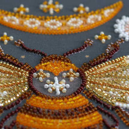 DIY Bead Embroidery Kit "Honey dream"