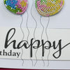 DIY kit postcard 3D for embroidery with beads "Making dreams come true!" 5.8"x8.3" / 14.8x21.0 cm