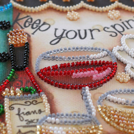 DIY Bead Embroidery Kit "Friday"