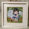DIY Bead Embroidery Kit "Betty"  5.9"x5.9" / 15.0x15.0 cm