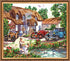 DIY Bead Embroidery Kit "Weekend" 13.8"x11.8" / 35.0x30.0 cm