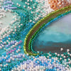 DIY Bead Embroidery Kit "A sea of joy" 11.8"x12.6" / 30.0x32.0 cm