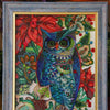 DIY Bead Embroidery Kit "Smart eagle owl" 11.8"x17.7" / 30.0x45.0 cm