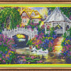 DIY Bead Embroidery Kit "Summer harmony" 9.8"x8.1" / 25.0x20.5 cm