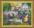 DIY Bead Embroidery Kit "Summer harmony" 9.8"x8.1" / 25.0x20.5 cm