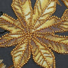 DIY Bead Embroidery Kit "Golden Tropics" 11.8"x11.8" / 30.0x30.0 cm