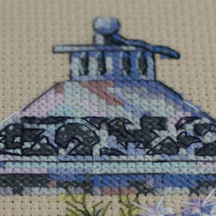 DIY Cross Stitch Kit "Gentle light" 5.9"x7.5"