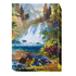 DIY Bead Embroidery Kit "Waterfall" 10.2"x13.8" / 26.0x35.0 cm