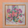 Canvas for bead embroidery "Chrysanthemums" 7.9"x7.9" / 20.0x20.0 cm