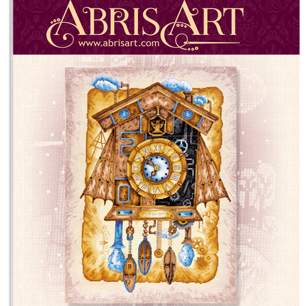DIY Cross Stitch Kit "Cuckoo clock" 15.7"x21.3"