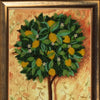 DIY Bead Embroidery Kit "Lemon Tree" 15.0"x7.5" / 38.0x19.0 cm