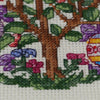 DIY Cross Stitch Kit "Easter tree" 5.5"x7.1"