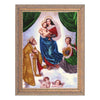 DIY Bead Embroidery Kit "Sistine Madonna" 14.2"x10.2" / 36.0x26.0 cm