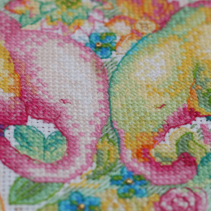 DIY Cross Stitch Kit "Tender feelings" 11.4"x7.5"