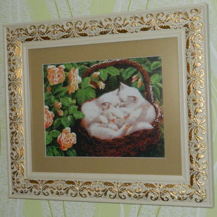 Canvas for bead embroidery "Siesta" 7.9"x6.3" / 20.0x16.0 cm