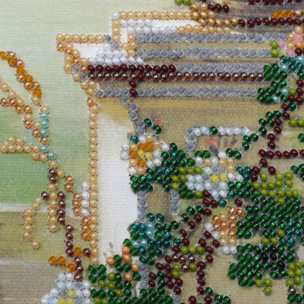 DIY Bead Embroidery Kit "Gods' garden-1" 6.7"x19.7" / 17.0x50.0 cm
