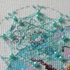 DIY Cross Stitch Kit "Caramel spider web" 7.5"x8.7"