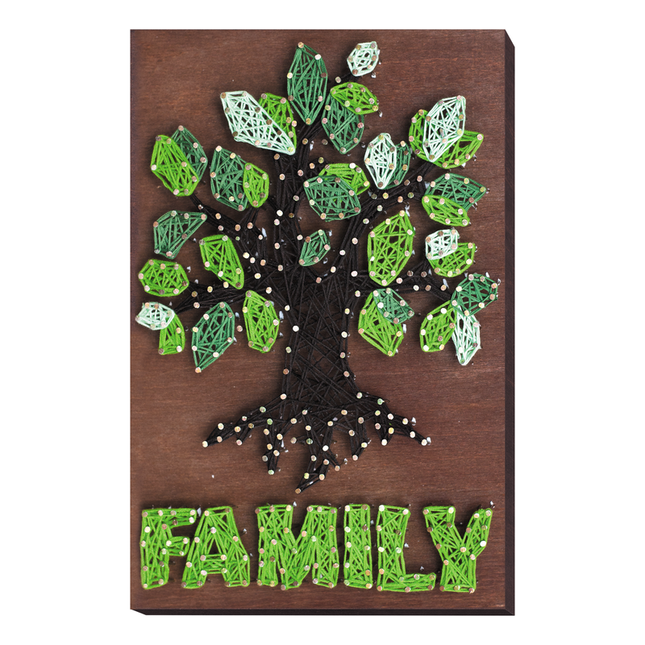 String Art Creative DIY Kit "Tree" 7.5"x11.4" / 19.0x29.0 cm