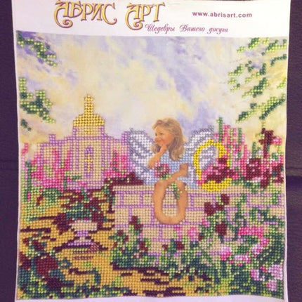 Canvas for bead embroidery "Good Morning" 7.9"x7.9" / 20.0x20.0 cm