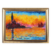 Bead DIY Embroidery Kit "Sunset in Venice (after. C. Monet)" 10.2"x14.2"/ 26.0x36.0 cm