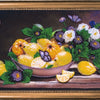 DIY Bead Embroidery Kit "Lemons and Apple-Quince" 9.4"x14.6" (24.0x37.0 cm)