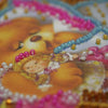 DIY Bead Embroidery Kit "Nighty night"  5.9"x5.9" / 15.0x15.0 cm