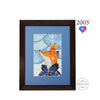 DIY Cross Stitch Kit "Fox King" 8.5x5.5 in / 21.5x14.0 cm