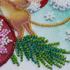 DIY Bead Embroidery Kit "Decorating christmas tree"  5.9"x5.9" / 15.0x15.0 cm