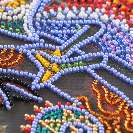 DIY Bead Embroidery Kit "Chameleon"