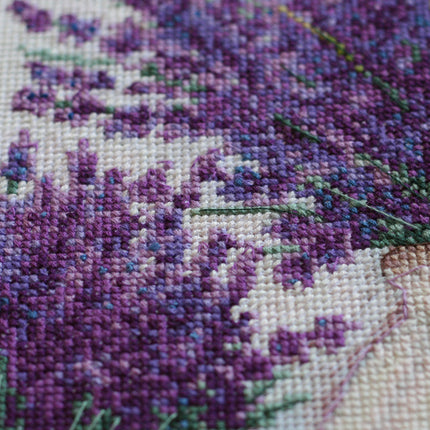 DIY Cross Stitch Kit "Provance's aroma" 12.6"x12.6"