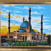 Bead DIY Embroidery Kit "Mosque" 10.6"x13.0"/ 27.0x33.0 cm