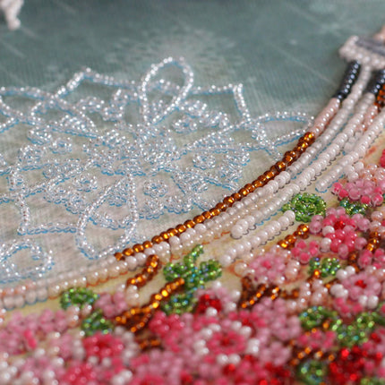 DIY Bead Embroidery Kit "Exactly" 12.2"x13.8" / 31.0x35.0 cm