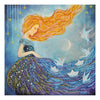 Canvas for bead embroidery "Night-dreams" 11.8"x11.8" / 30.0x30.0 cm
