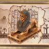 DIY Bead Embroidery Kit "Sphynx" 10.2"x14.6" / 26.0x37.0 cm