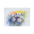 DIY Cross Stitch Kit "Watercolour camomiles" 9.4"x7.1"