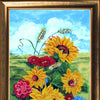 DIY Bead Embroidery Kit "Autumn. Sunflowers" 15.4"x8.7" / 39.0x22.0 cm