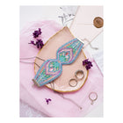DIY Beadwork kit for creating bracelet 